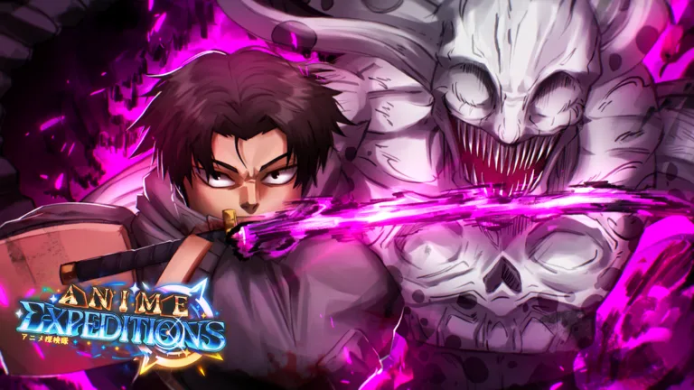 Anime Expeditions official promotional artwork showing units ready for an expedition